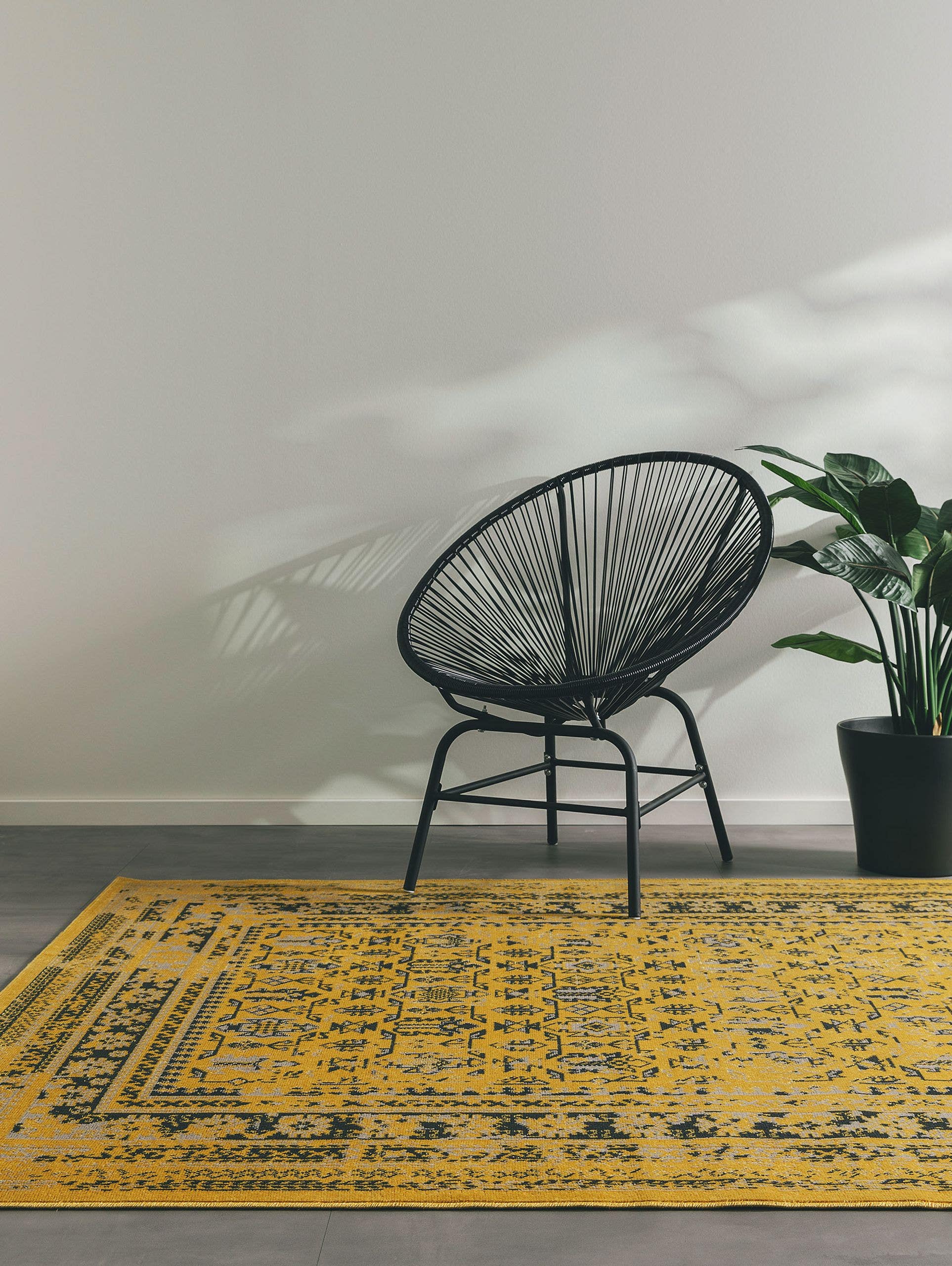 Covor interior/exterior Antique Yellow 