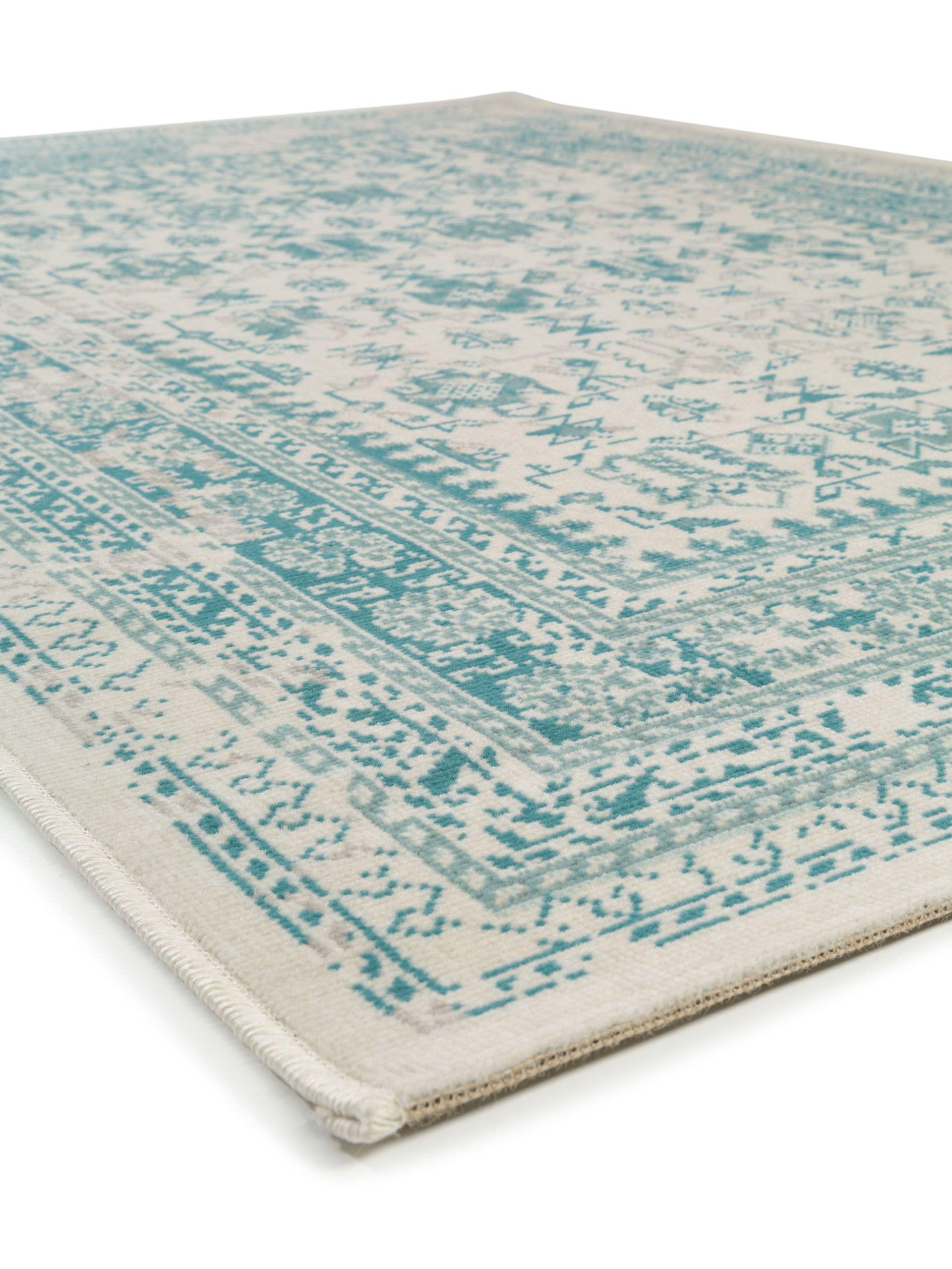 Covor interior/exterior Antique Beige/Turquoise 