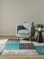 Covor interior/exterior Antique Turquoise 