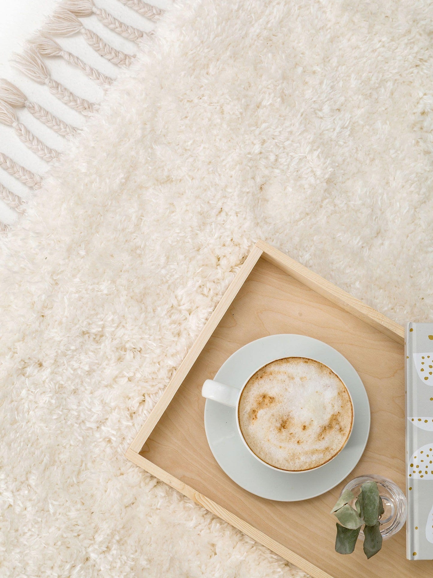 Covor Shaggy Ava Cream 