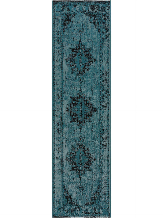 Covoraș îngust/preș - interior/exterior Antique Turquoise 
