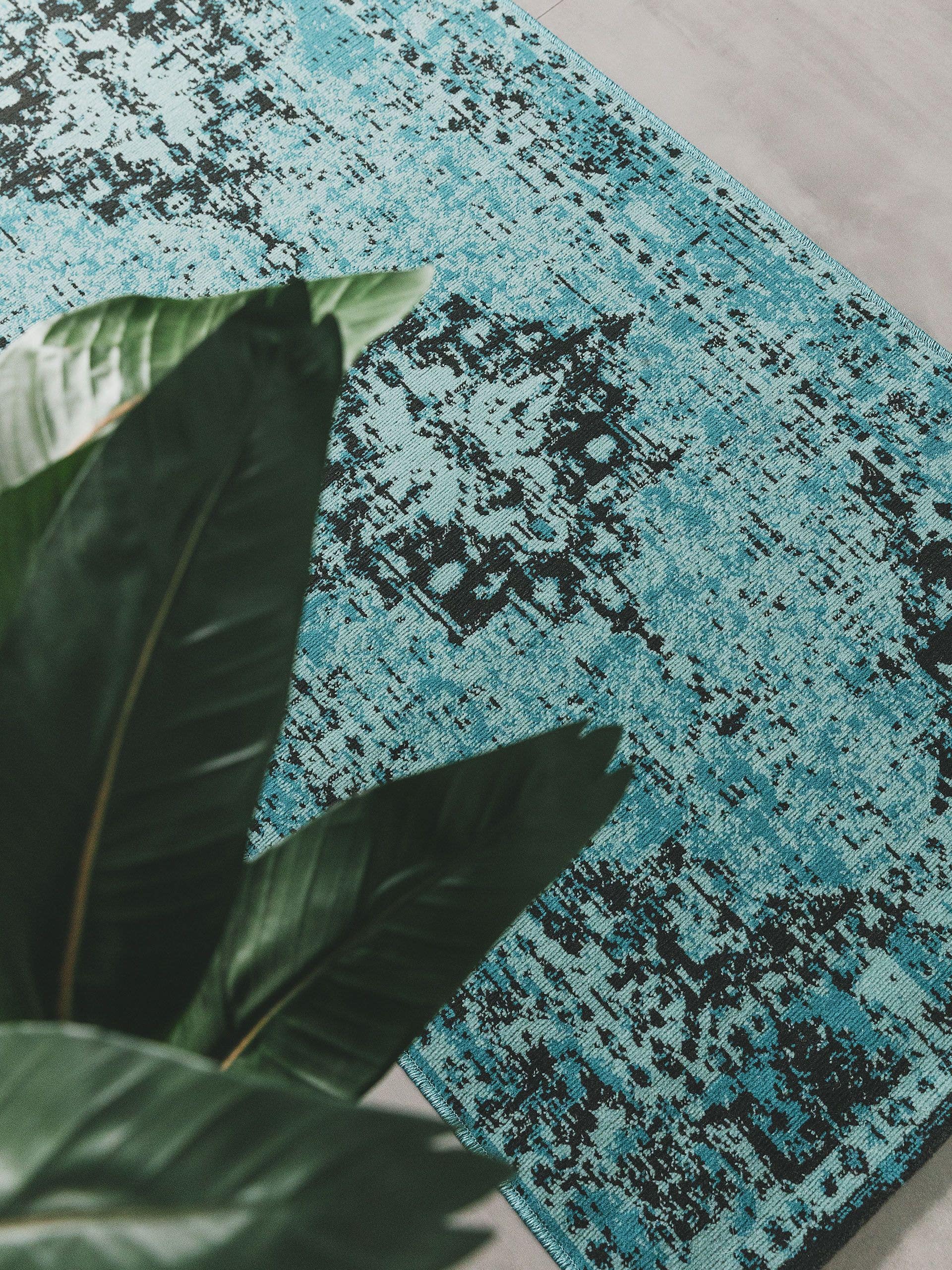 Covoraș îngust/preș - interior/exterior Antique Turquoise 