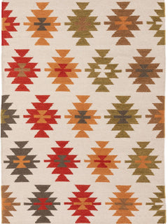 Hand Woven Kilim Zohra Multicolour/Beige