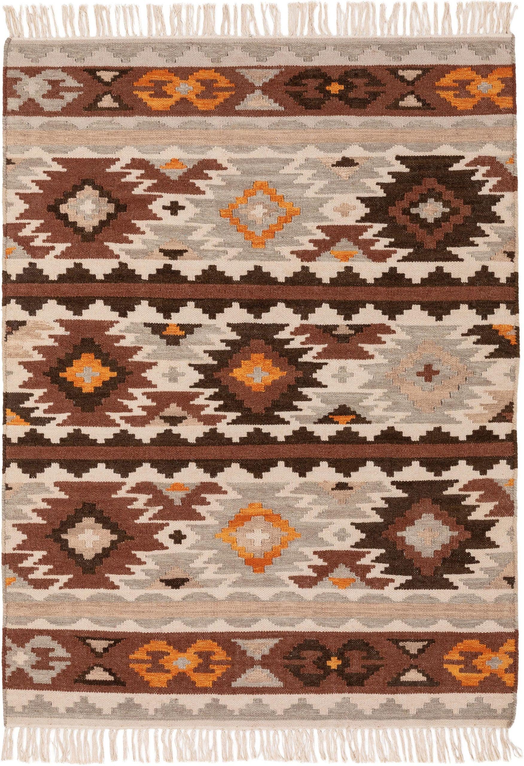 Hand Woven Kilim Zohra Multicolour 