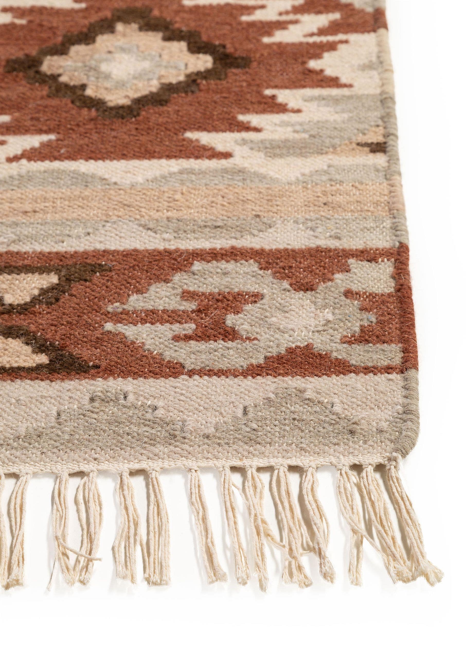 Hand Woven Kilim Zohra Multicolour 