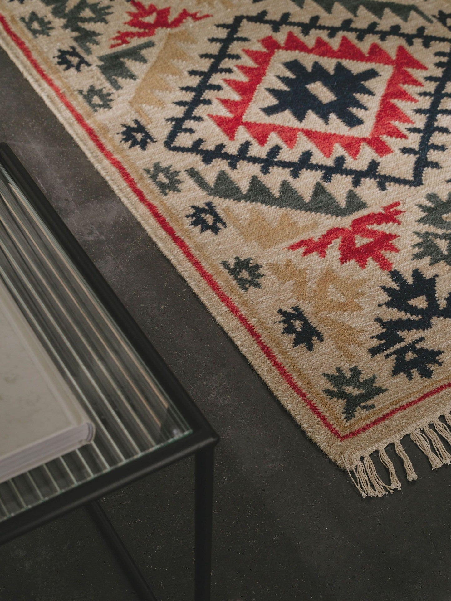 Hand Woven Kilim Zohra Multicolour 