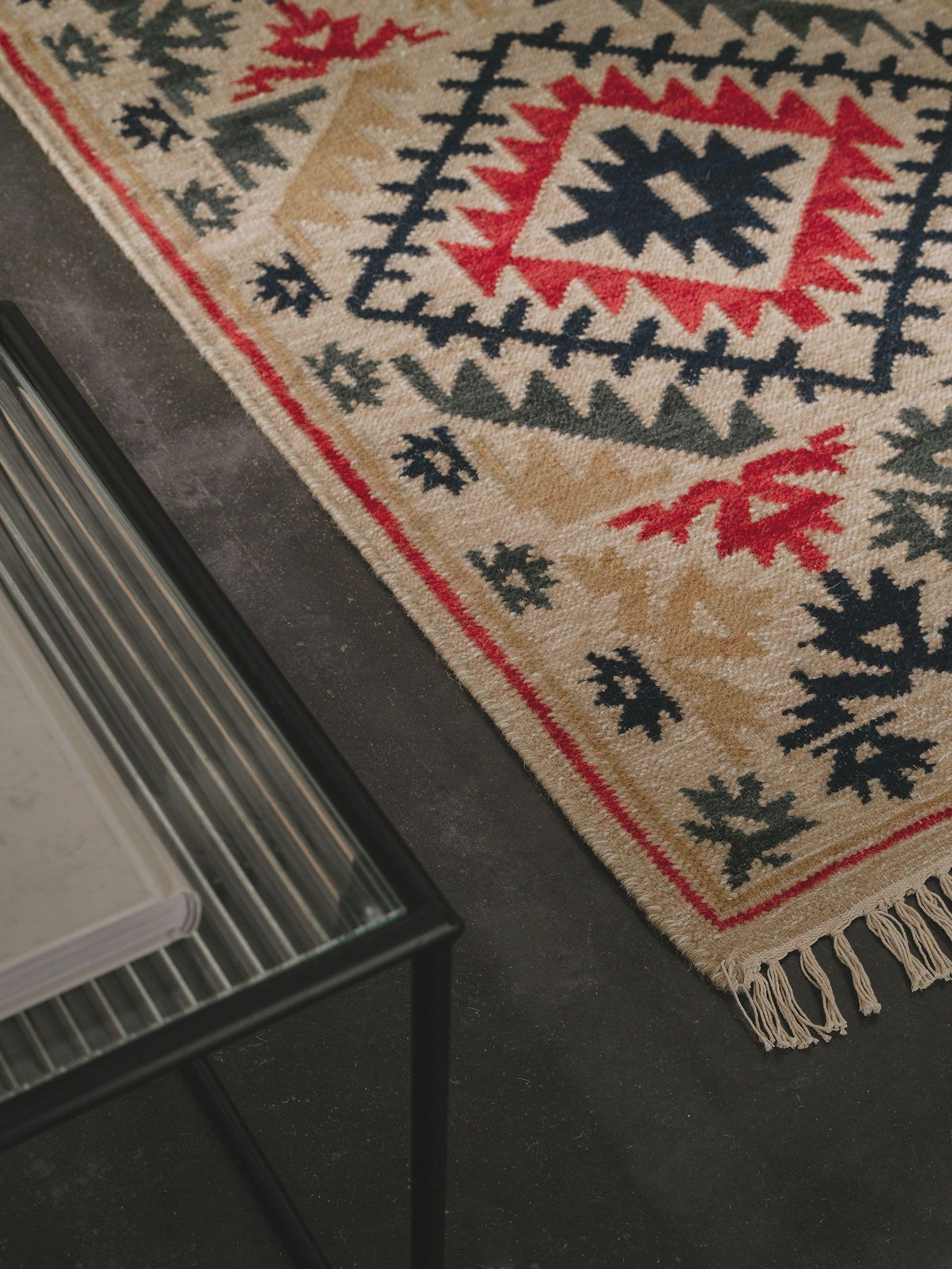 Hand Woven Kilim Zohra Multicolour 