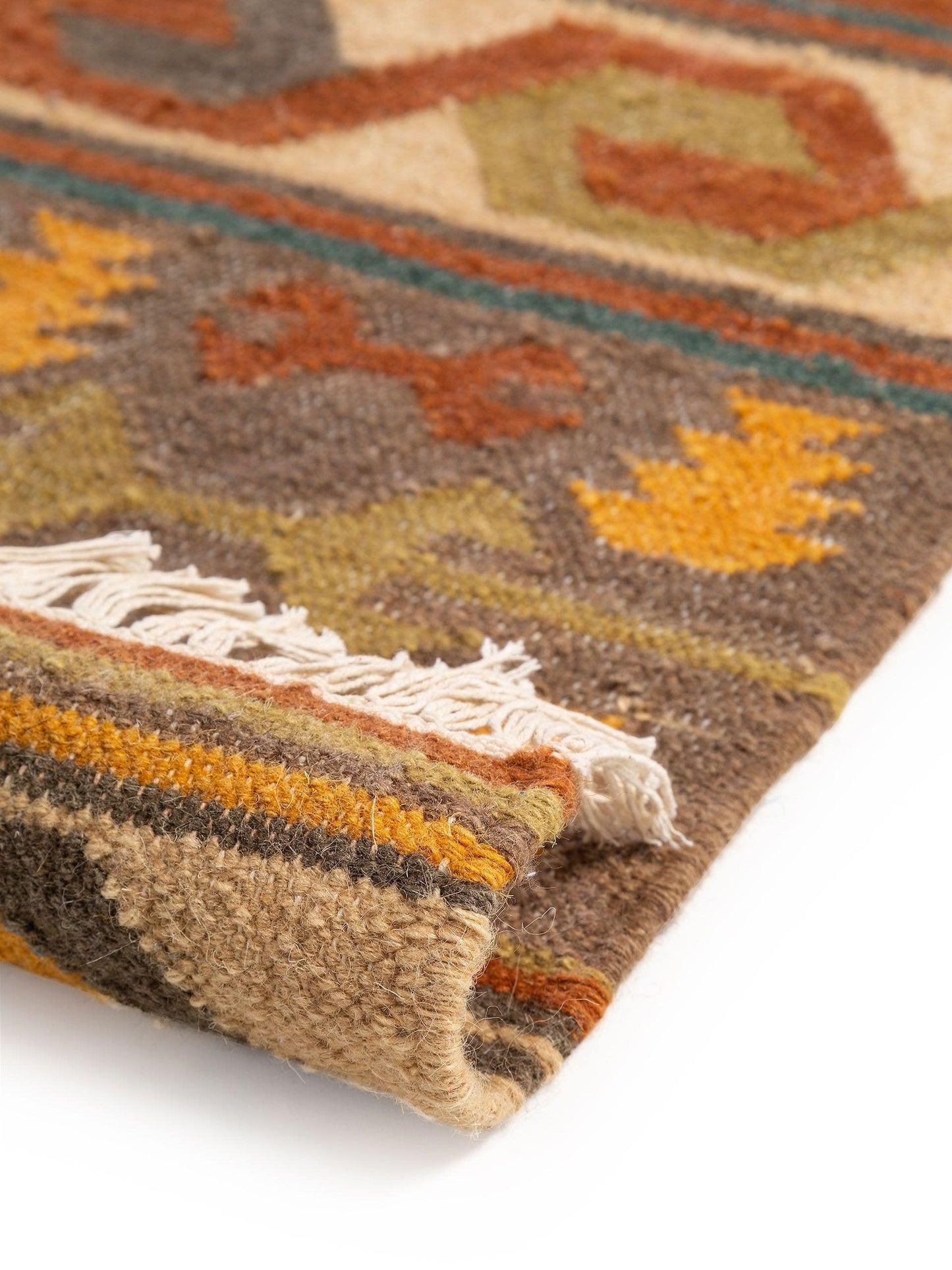 Hand Woven Kilim Zohra Multicolour 