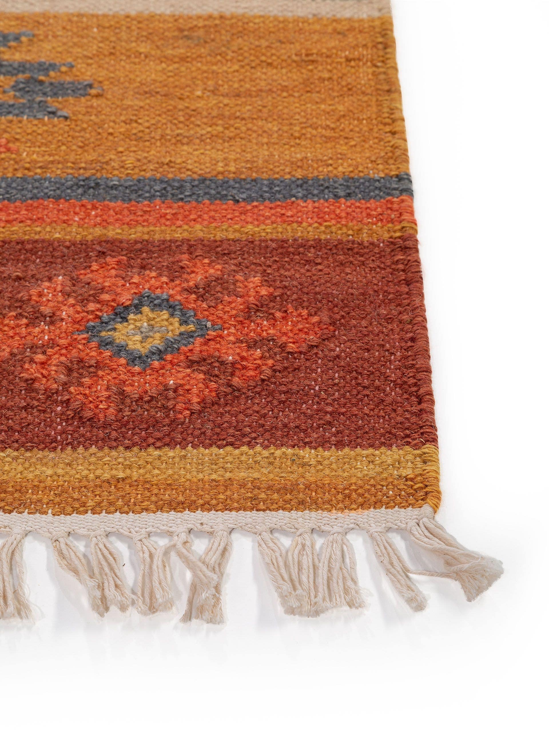 Hand Woven Kilim Zohra Multicolour 