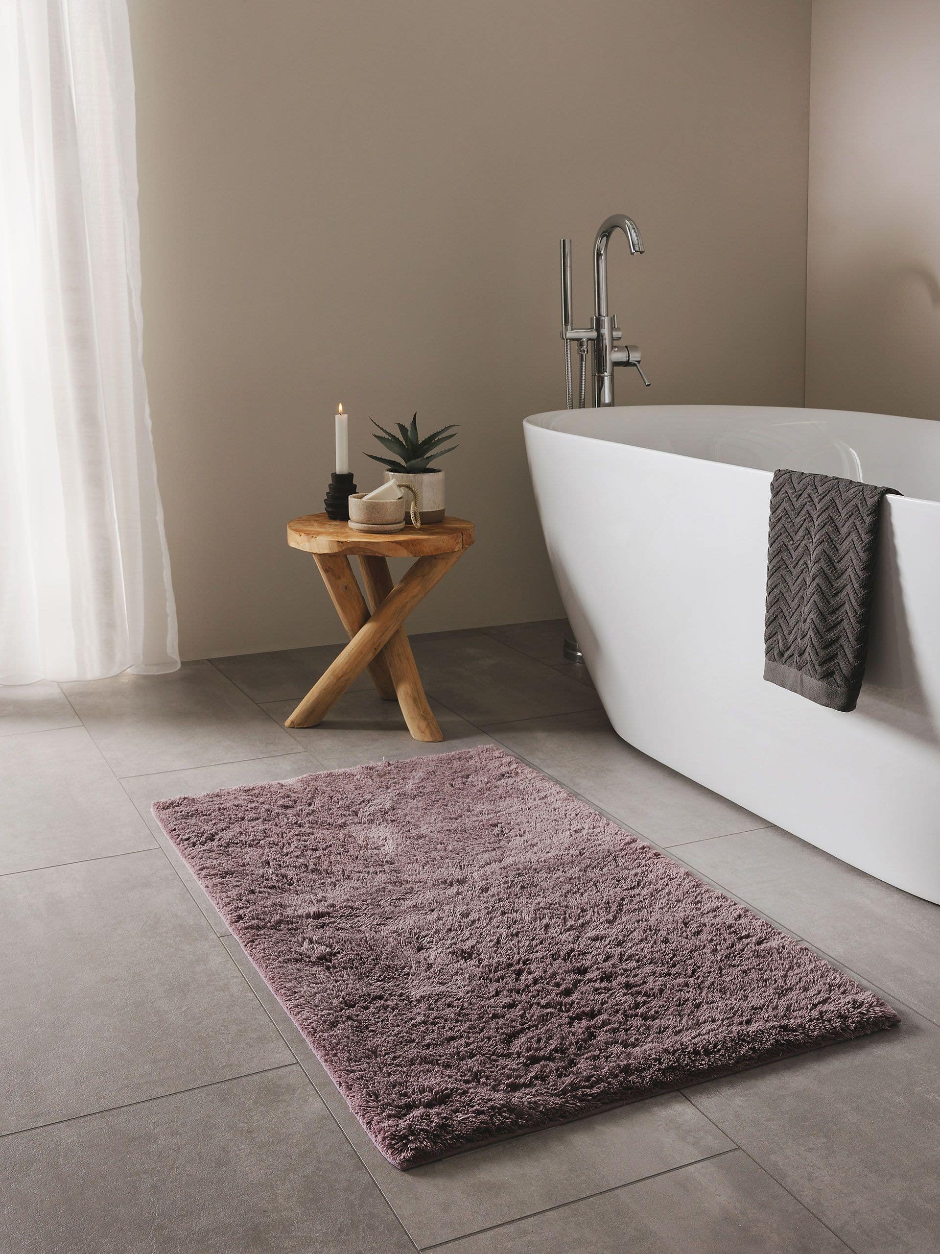 Covor de baie Bamboo Purple 