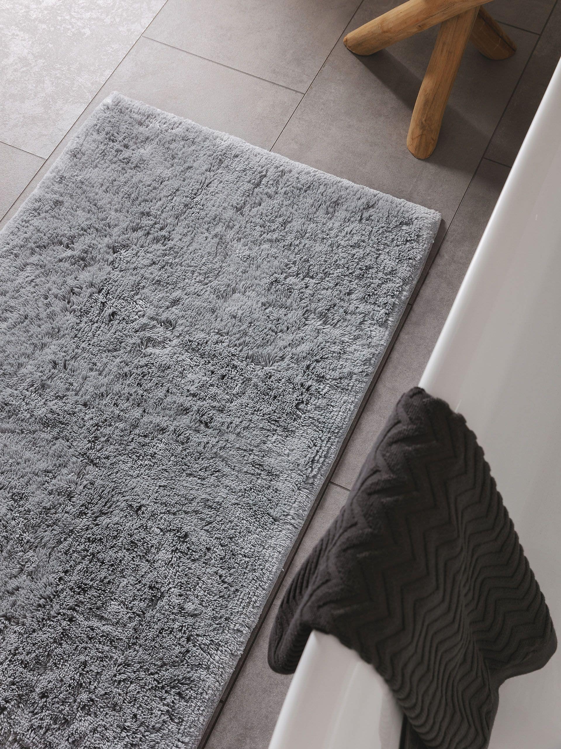 Covor de baie Bamboo Blue/Grey 