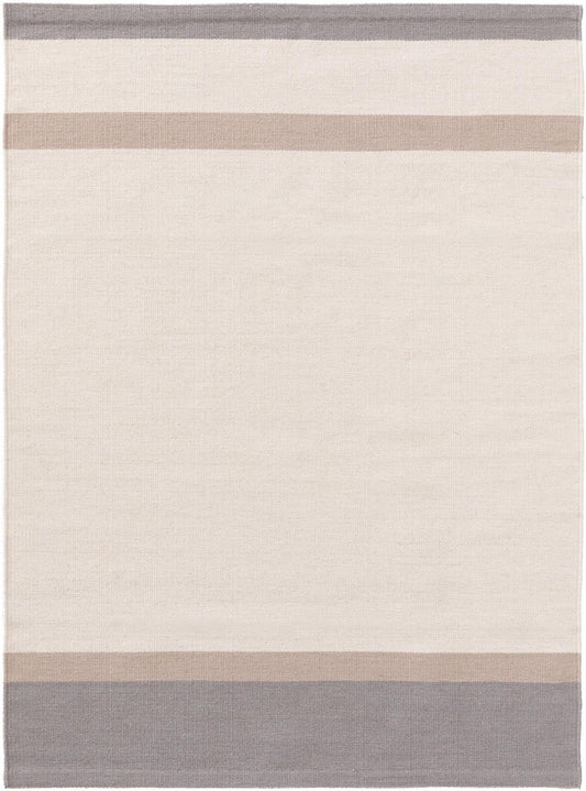 Covor de lână New Stripes Cream/Grey 
