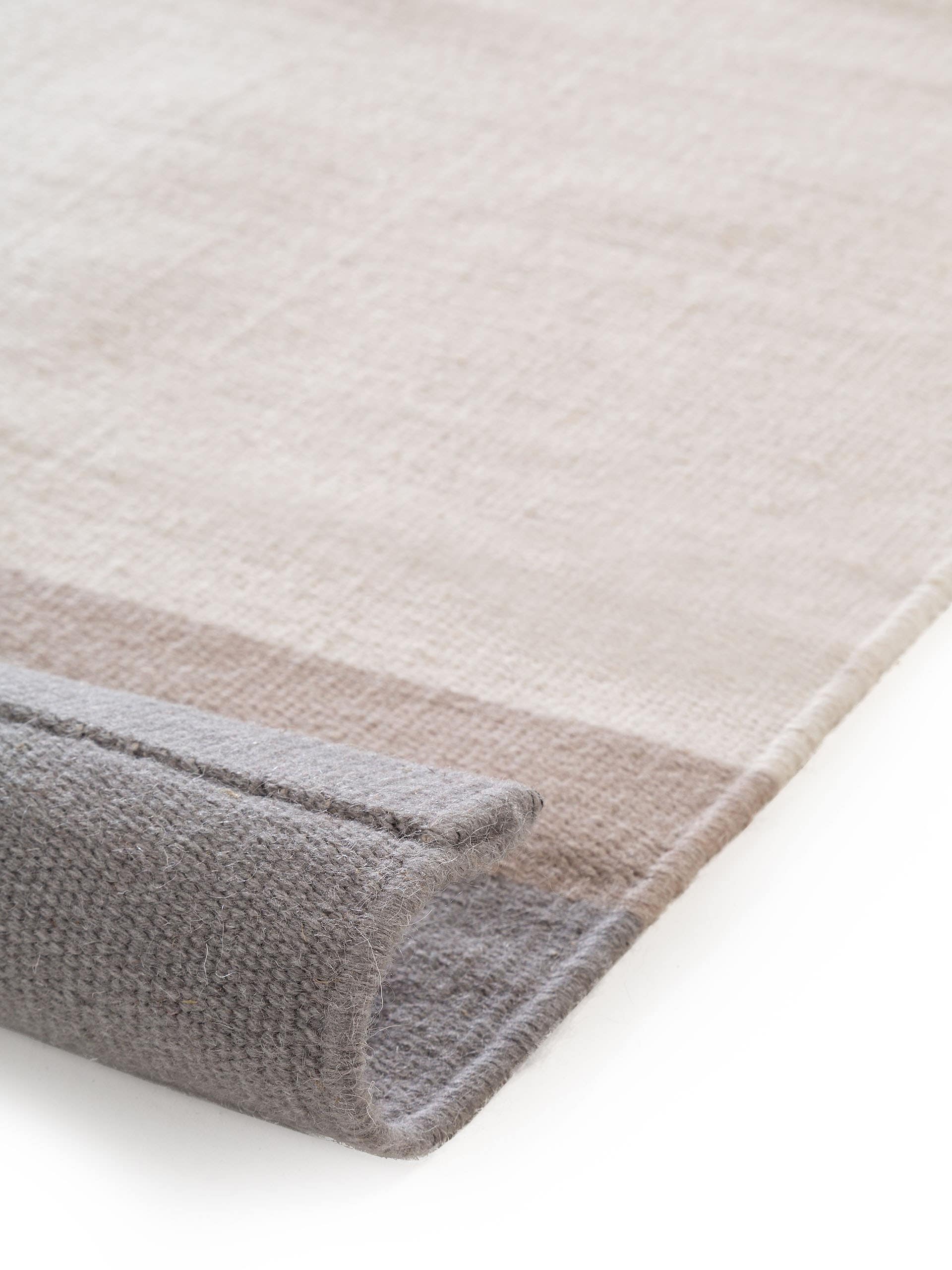 Covor de lână New Stripes Cream/Grey 