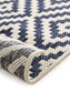 Covor reversibil Terrazzo Grey/Blue 