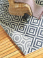 Covor reversibil Terrazzo Grey/Blue 