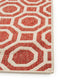 Covor reversibil Terrazzo Beige/Red 