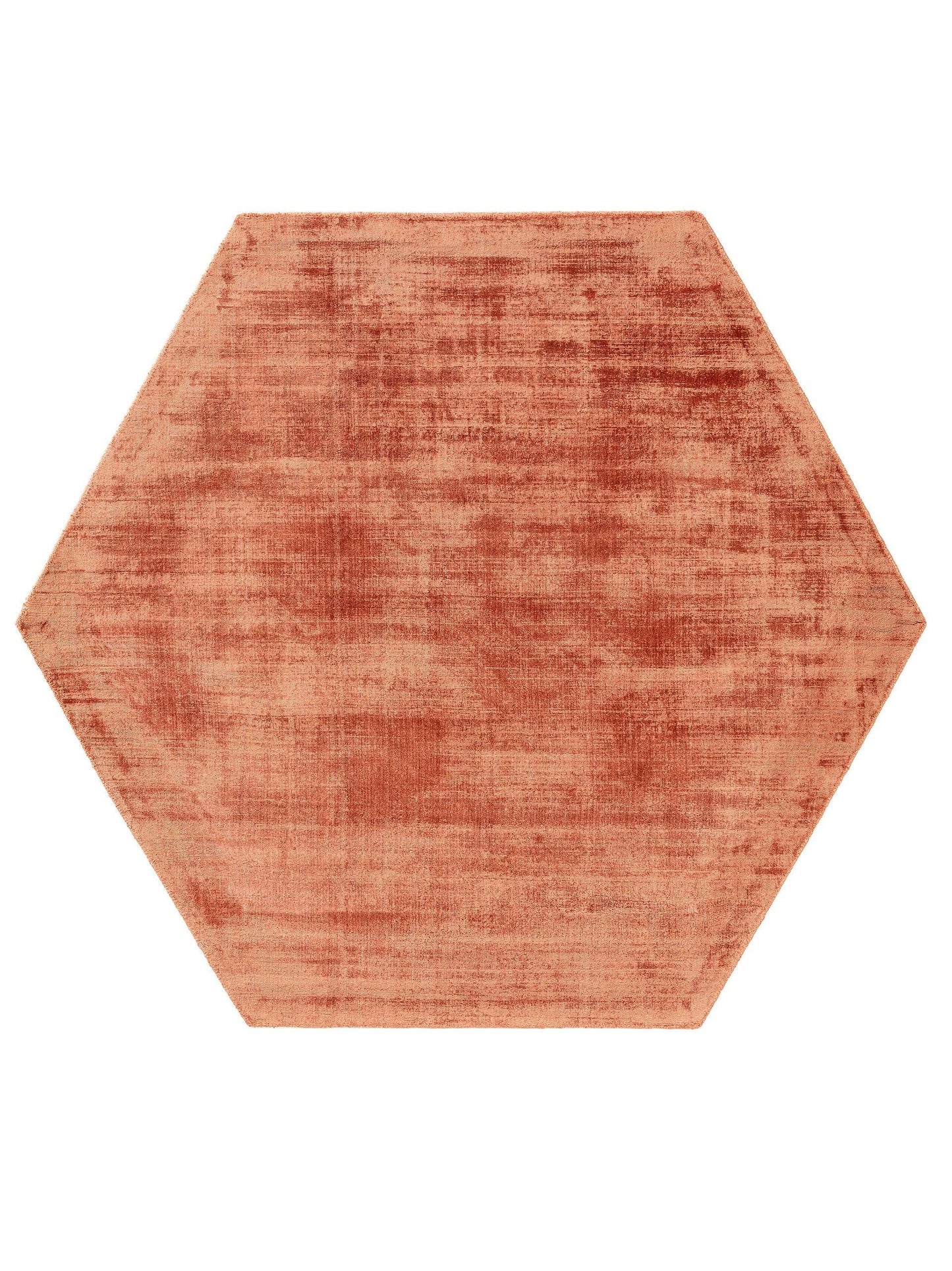 Covor din vâscoză Hexagon Nova Copper 