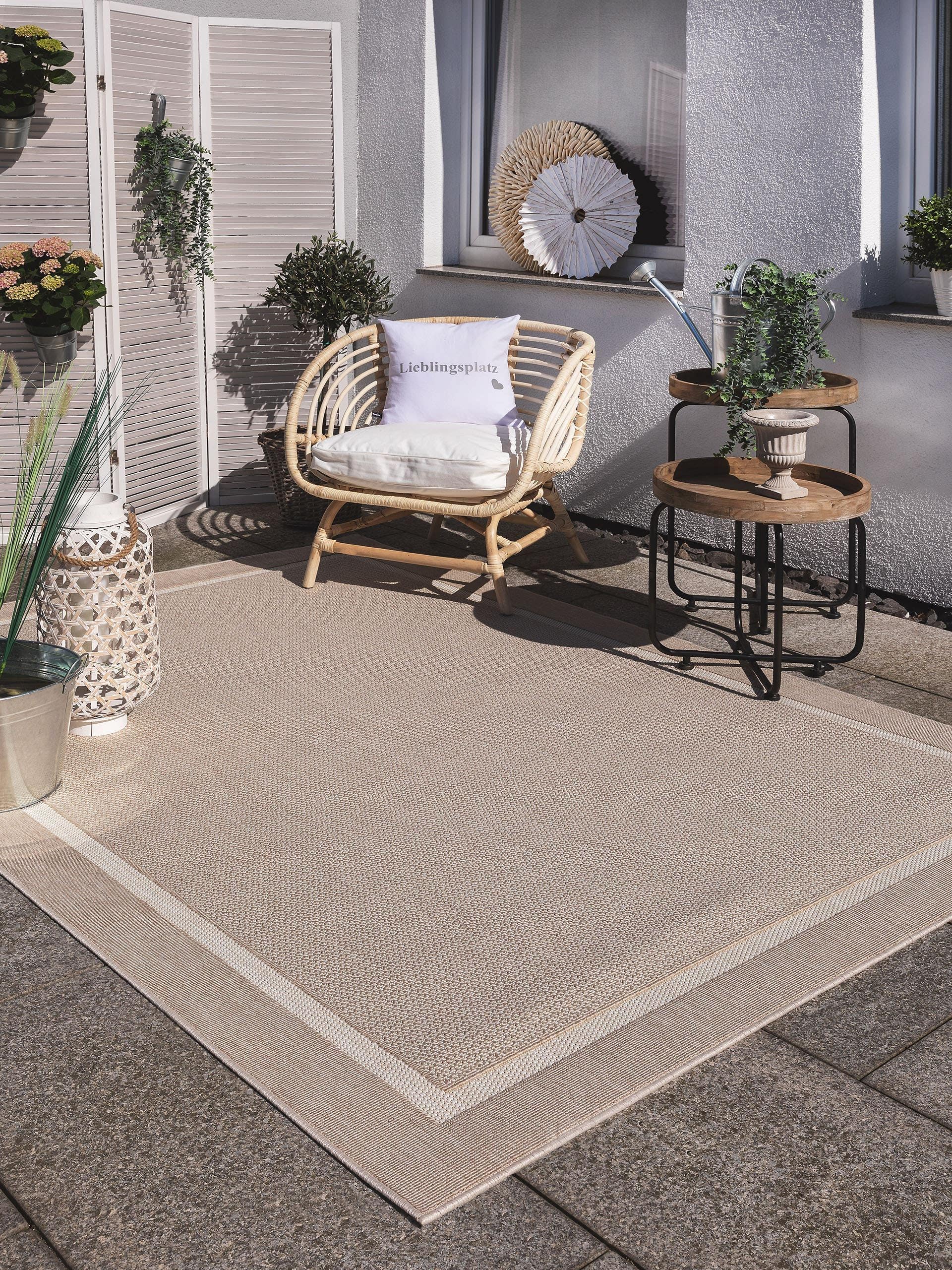 Covor interior/exterior Niel Cream/Beige 