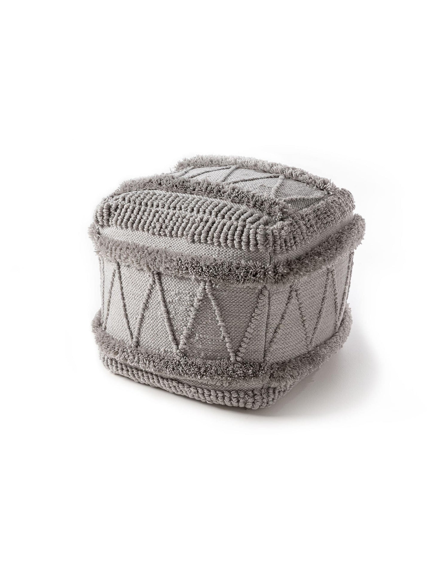 In- & Outdoor Pouf/taburet Toni Grey 