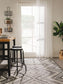 Covor interior/exterior Cleo Black 