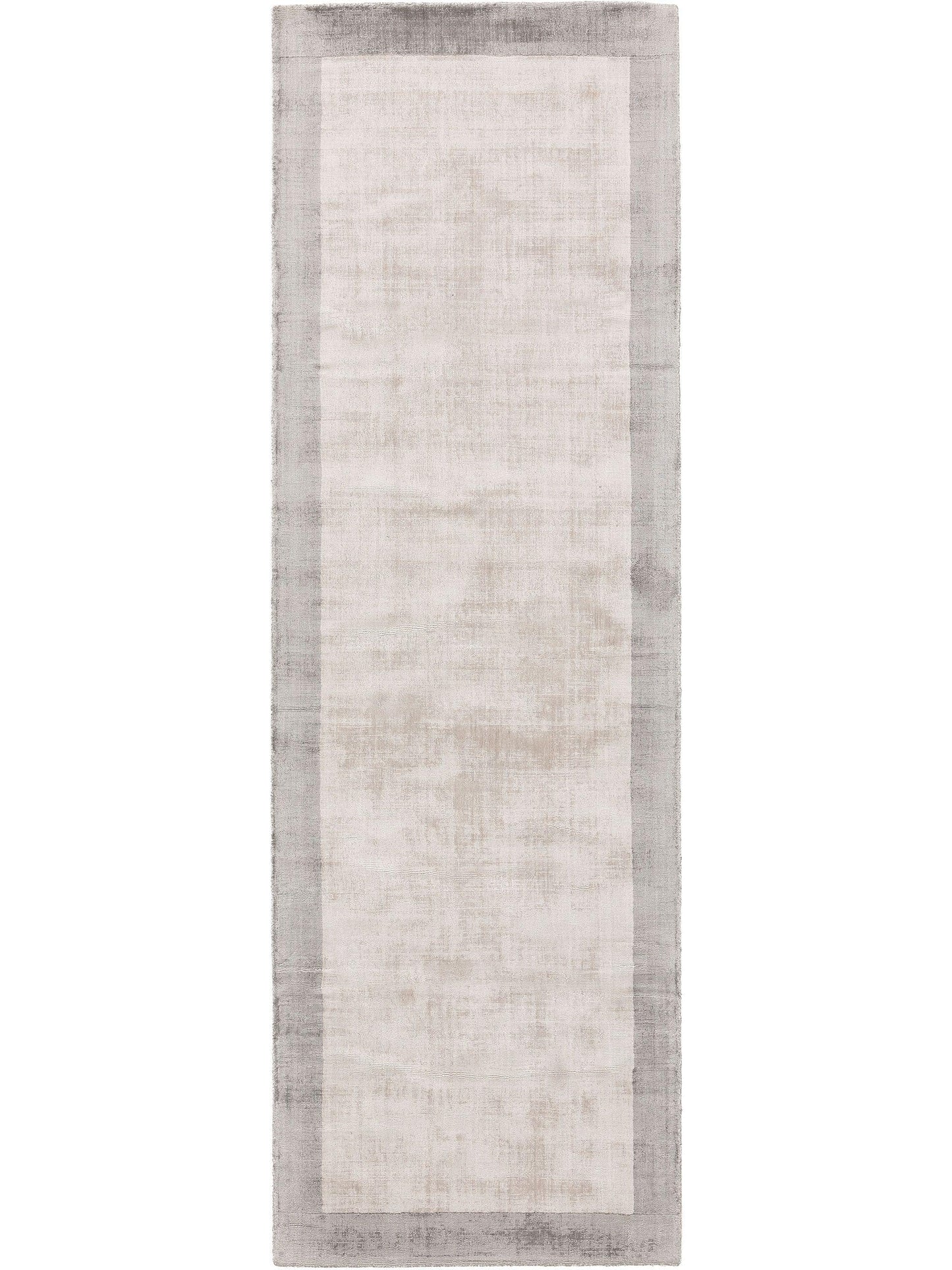 Covor din vâscoză Nova Border Light Grey 