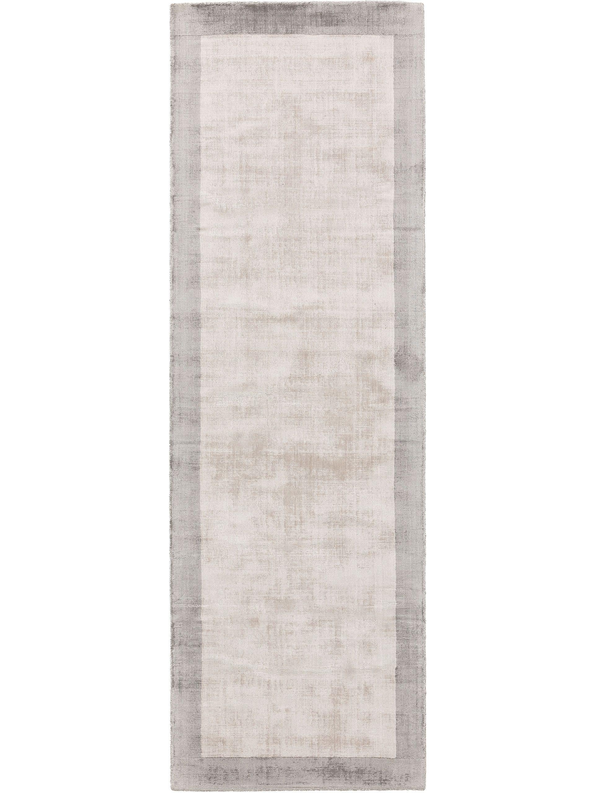 Covor din vâscoză Nova Border Light Grey 