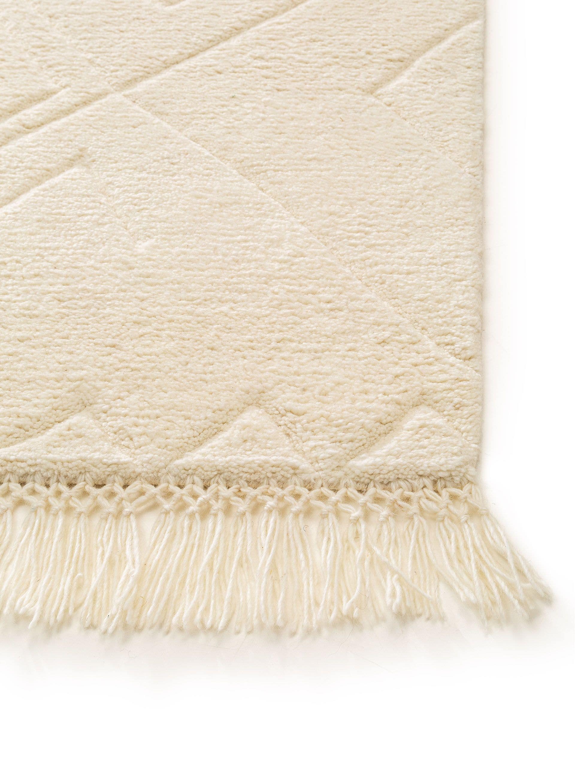 Covor de lână Maroc Ivory 