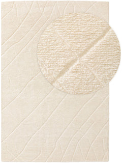Covor de lână Maroc Ivory