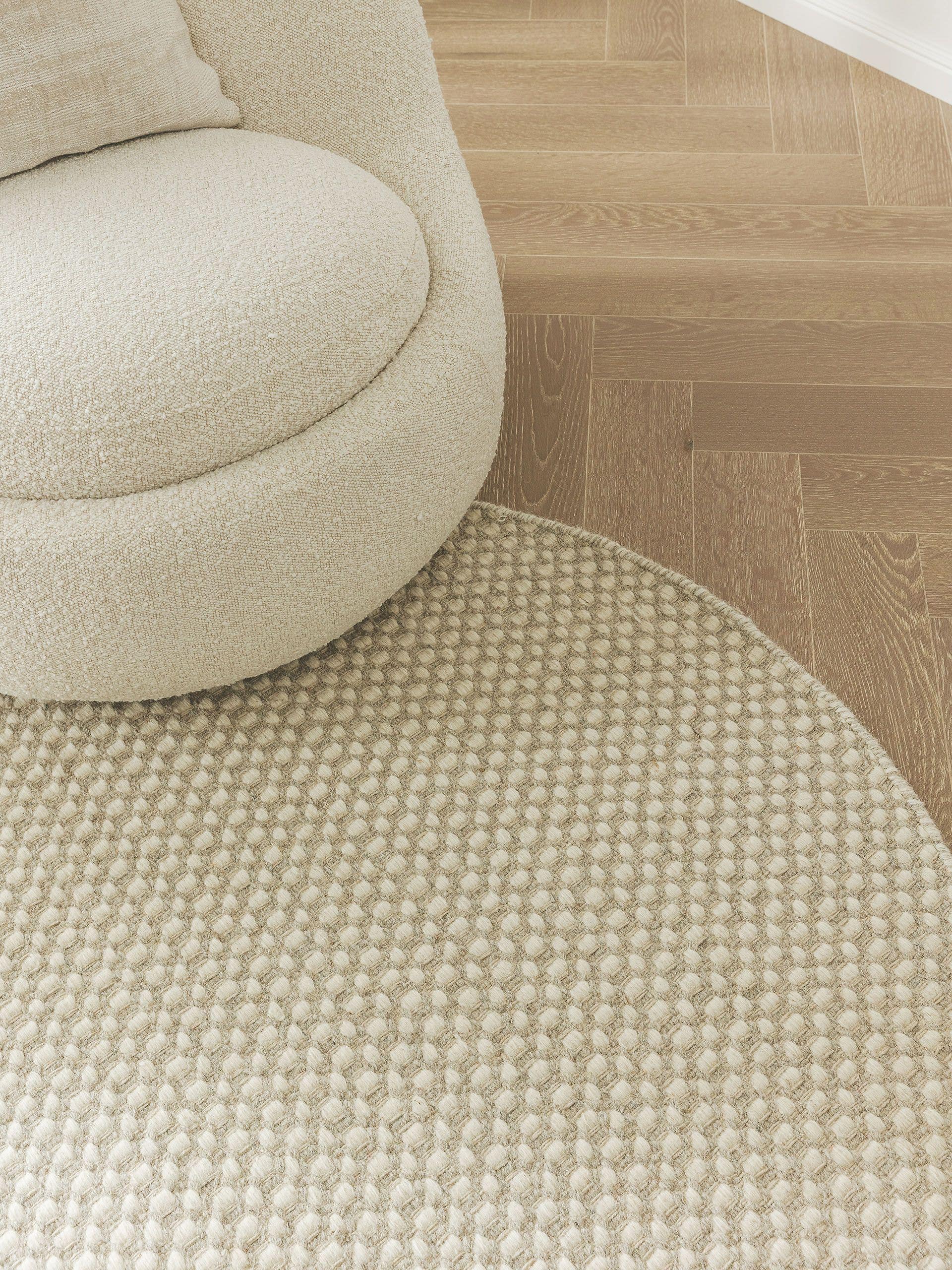 Covor rotund Covor Hector Beige 