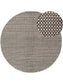 Covor rotund Covor Hector Beige/Black 