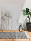 Covor din materiale reciclate Mimpi White/Black 