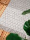 Covor din materiale reciclate Mimpi Light Grey 