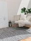 Covor din materiale reciclate Mimpi Dark Grey 