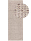 Covor din materiale reciclate Nyssa Cream/Taupe 
