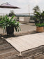 Covor din materiale reciclate Rene Beige 