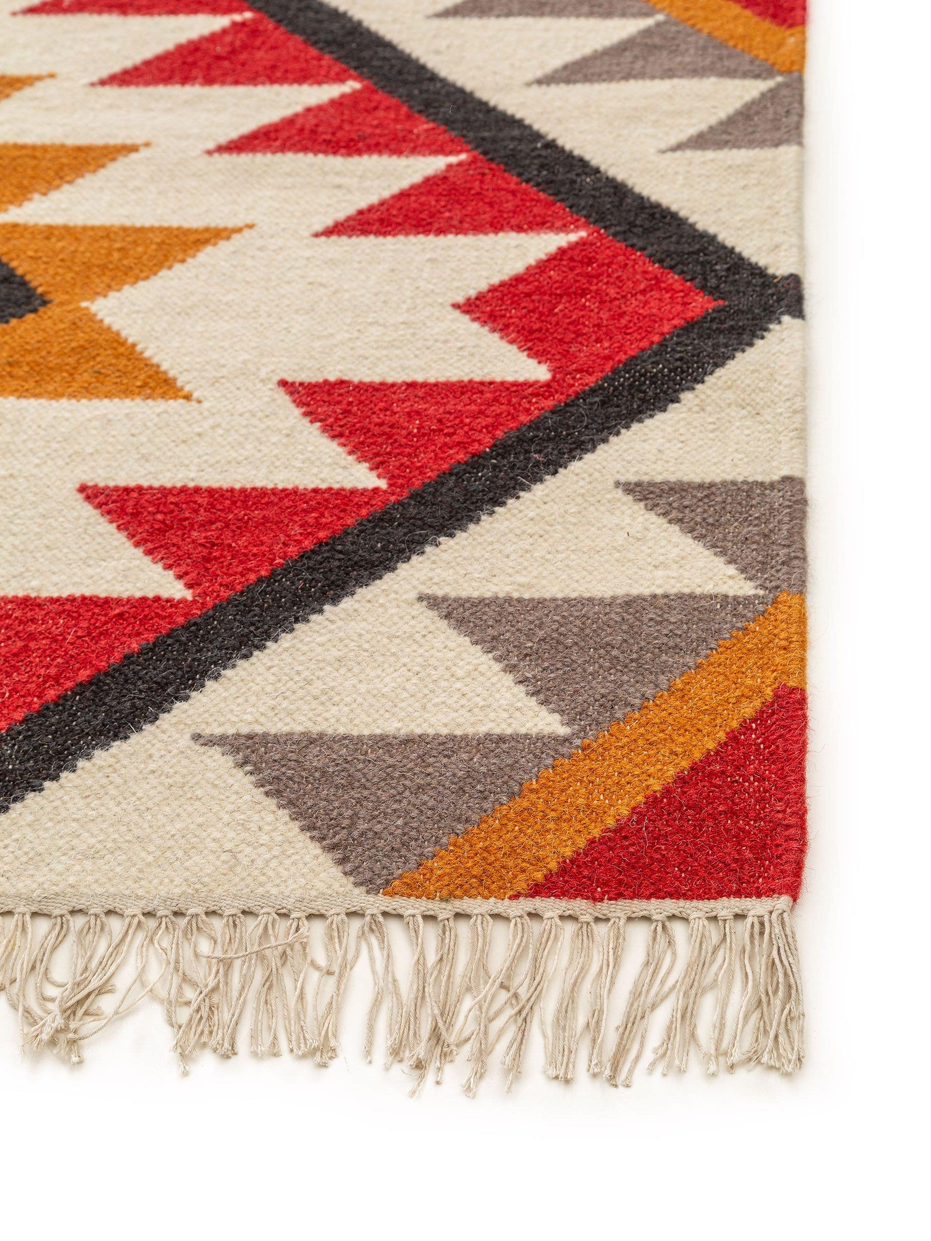 Hand Woven Kilim Zalan Red 