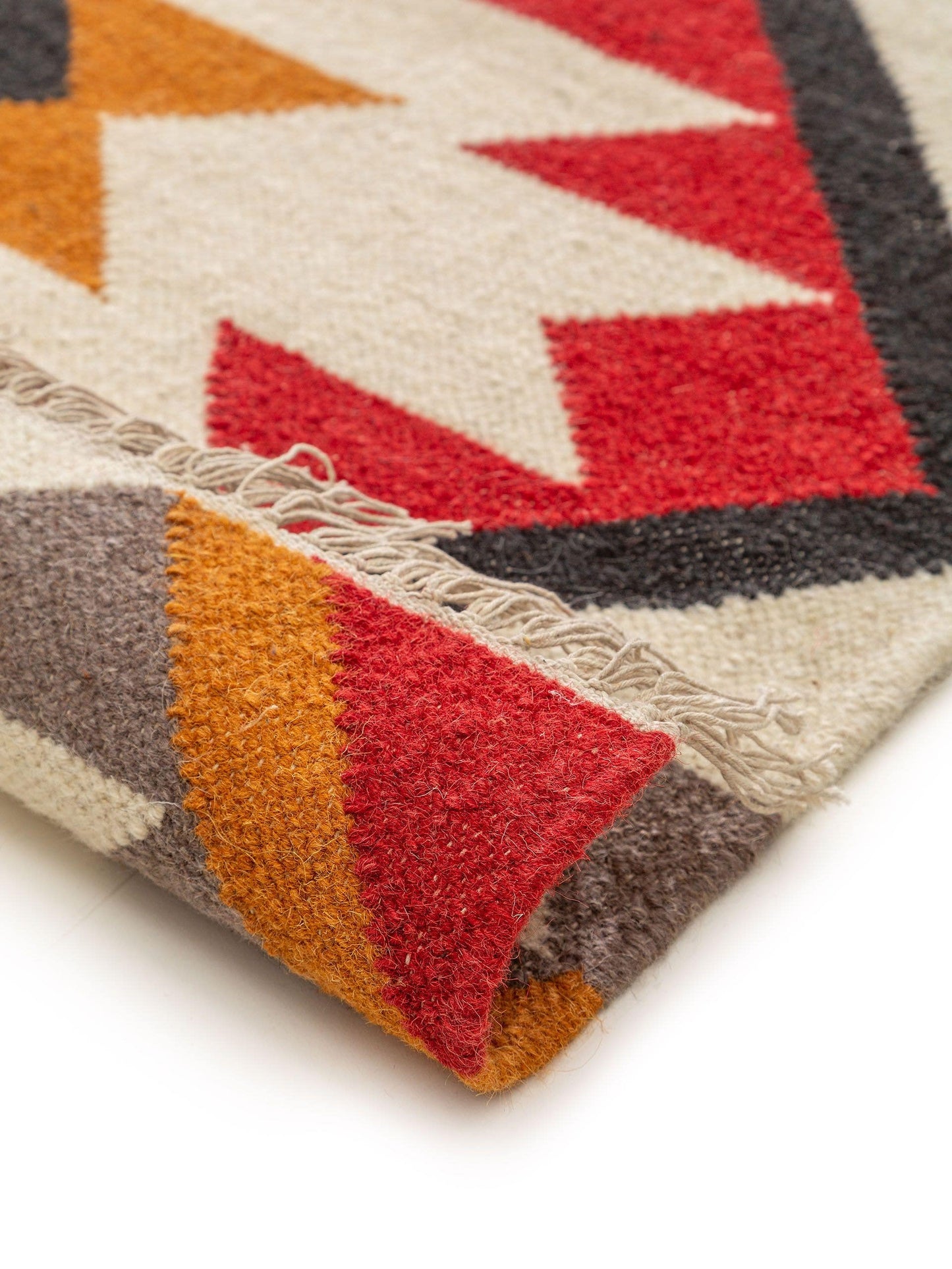 Hand Woven Kilim Zalan Red 