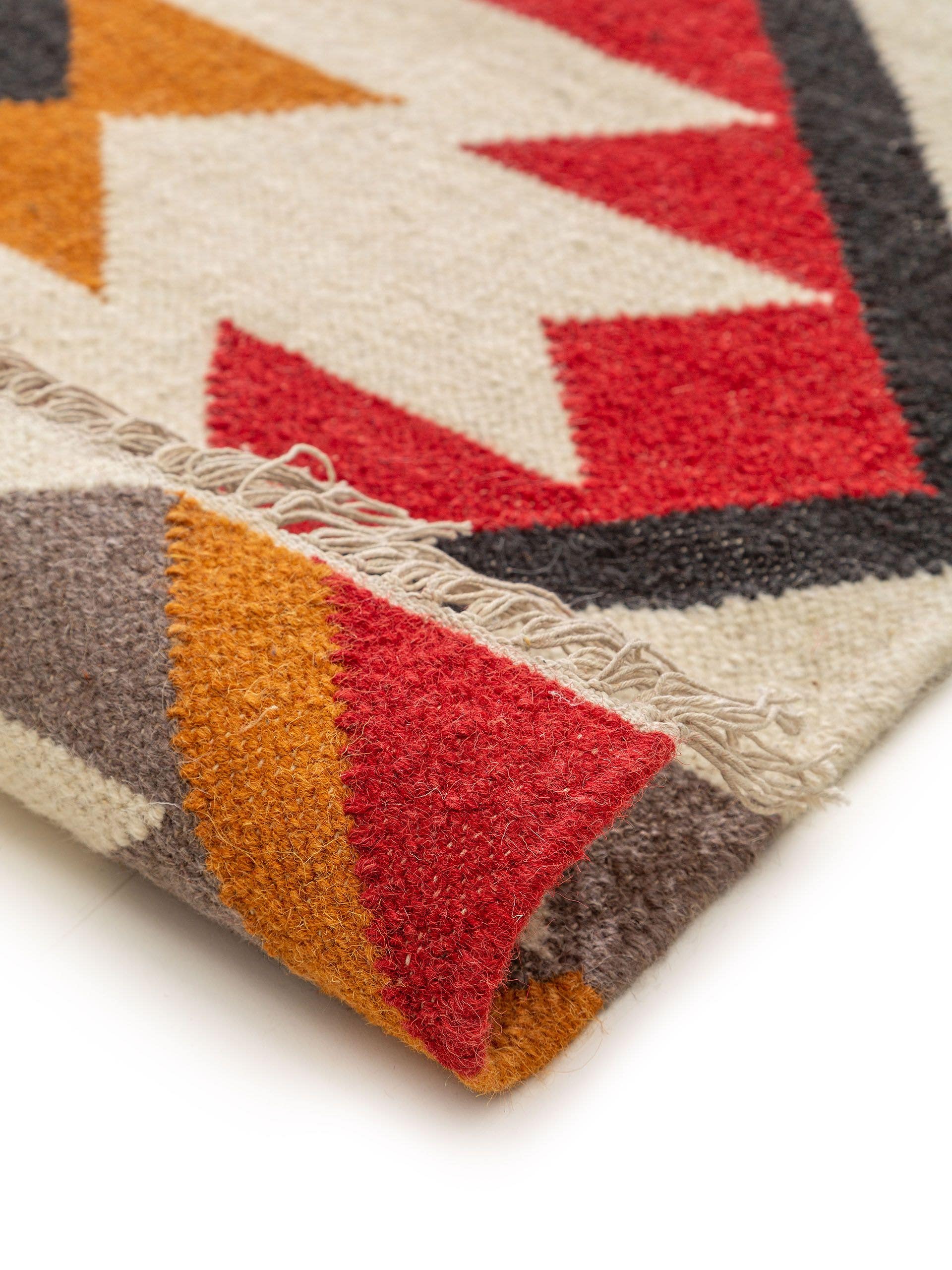 Hand Woven Kilim Zalan Red 