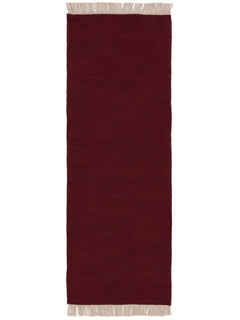 Covor de lână Liv Dark Red