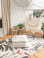 Covor interior/exterior Jerry Black/White 