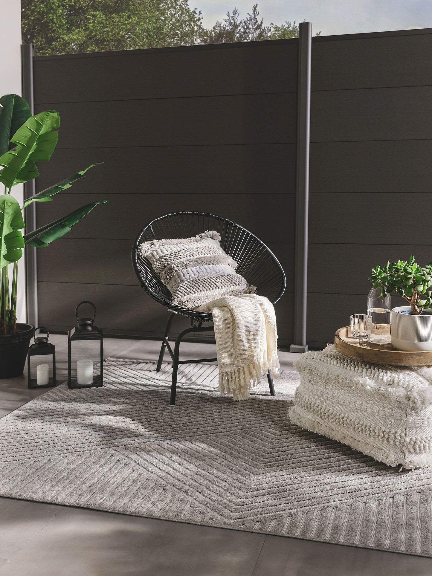 Covor interior/exterior Mars Grey 
