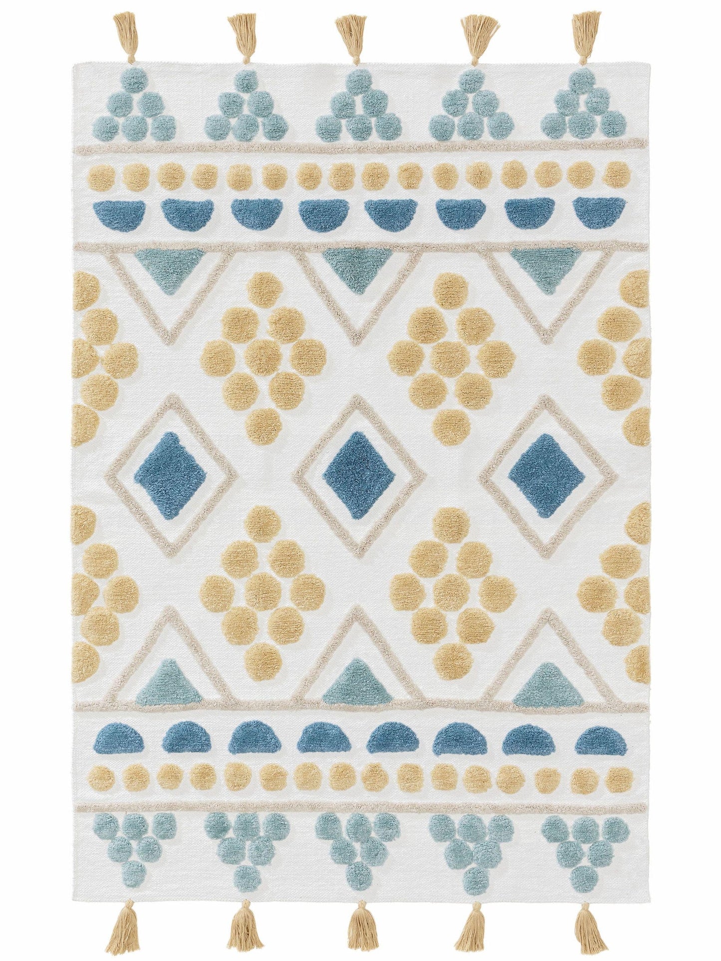 Covor lavabil pentru copii Maya Blue 