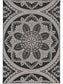 Covor interior/exterior Diego Black/White 