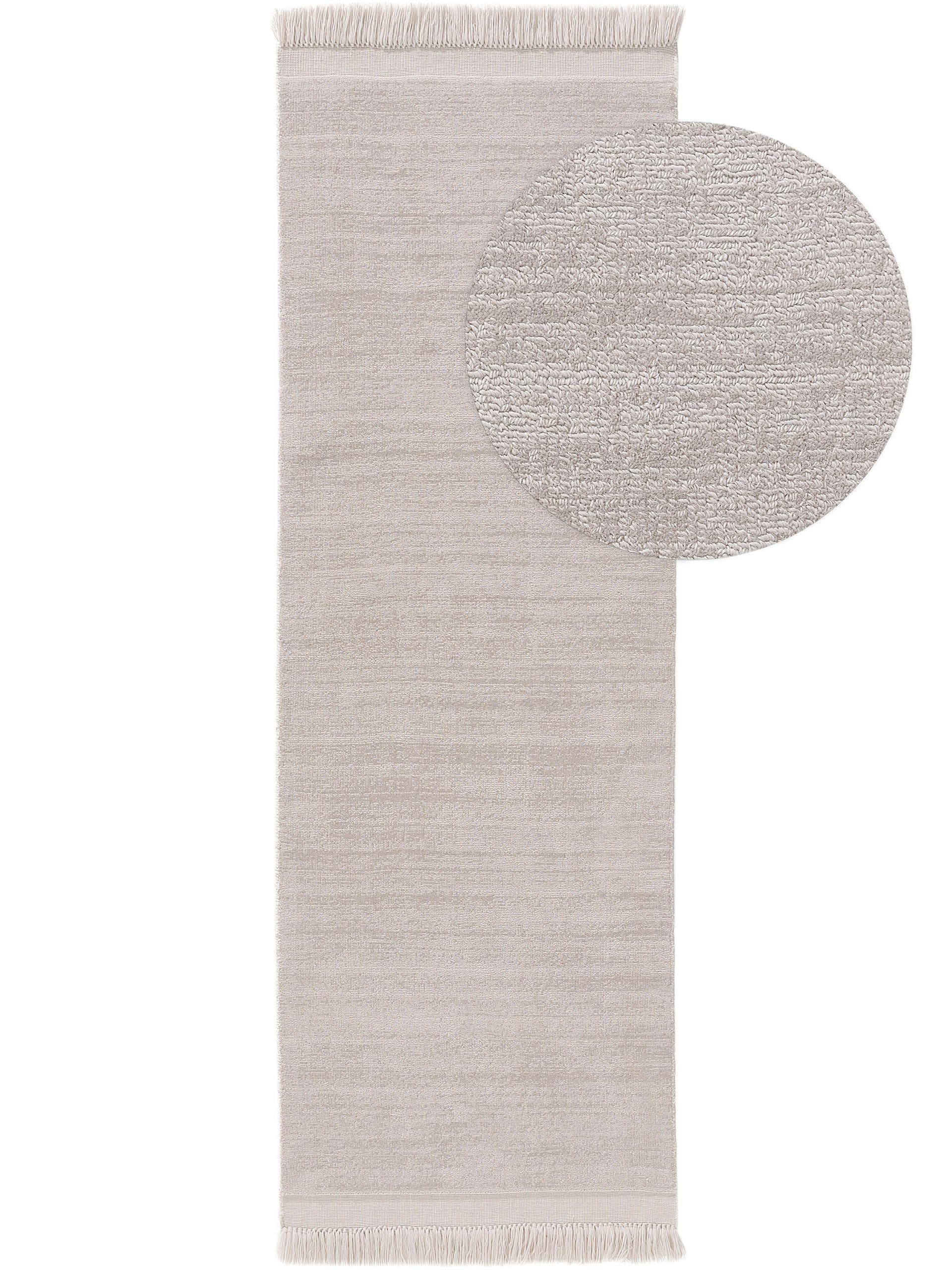 Covor din materiale reciclate Jade Light Grey 
