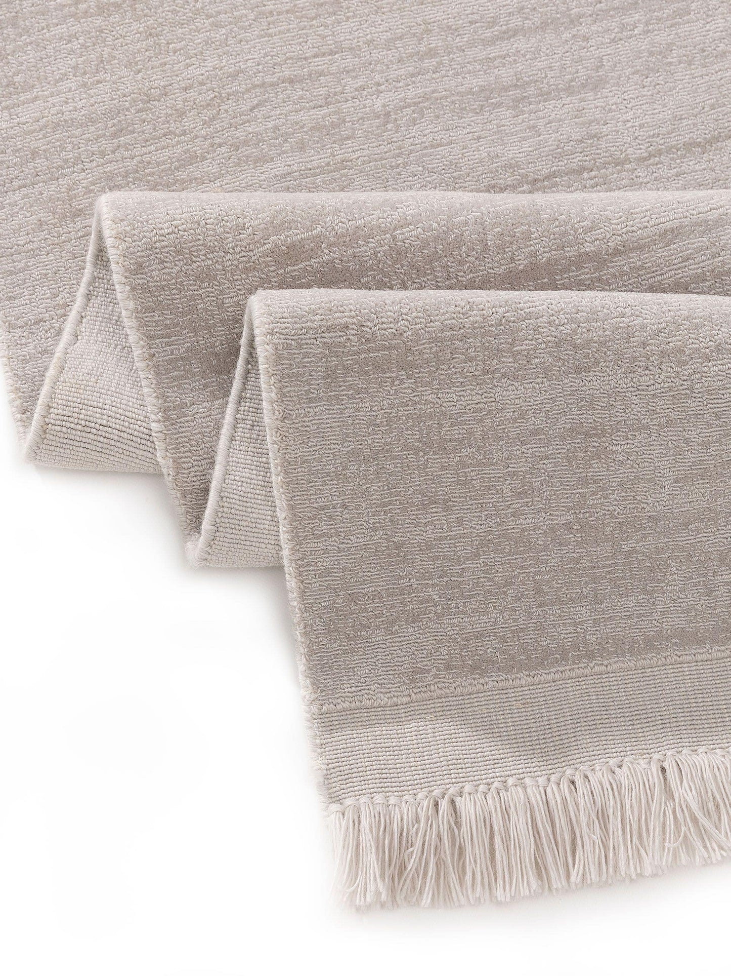 Covor din materiale reciclate Jade Light Grey 