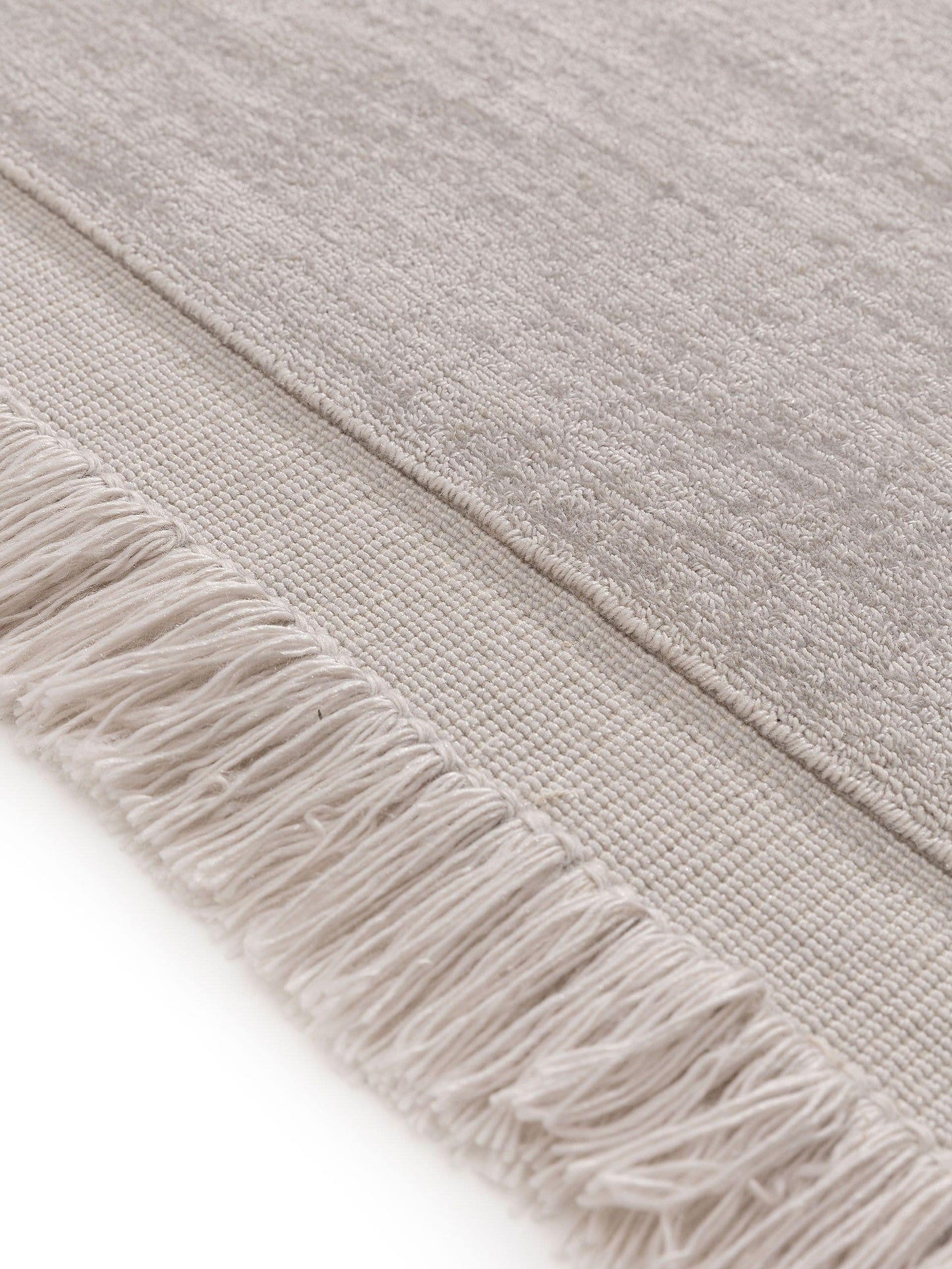 Covor din materiale reciclate Jade Light Grey 