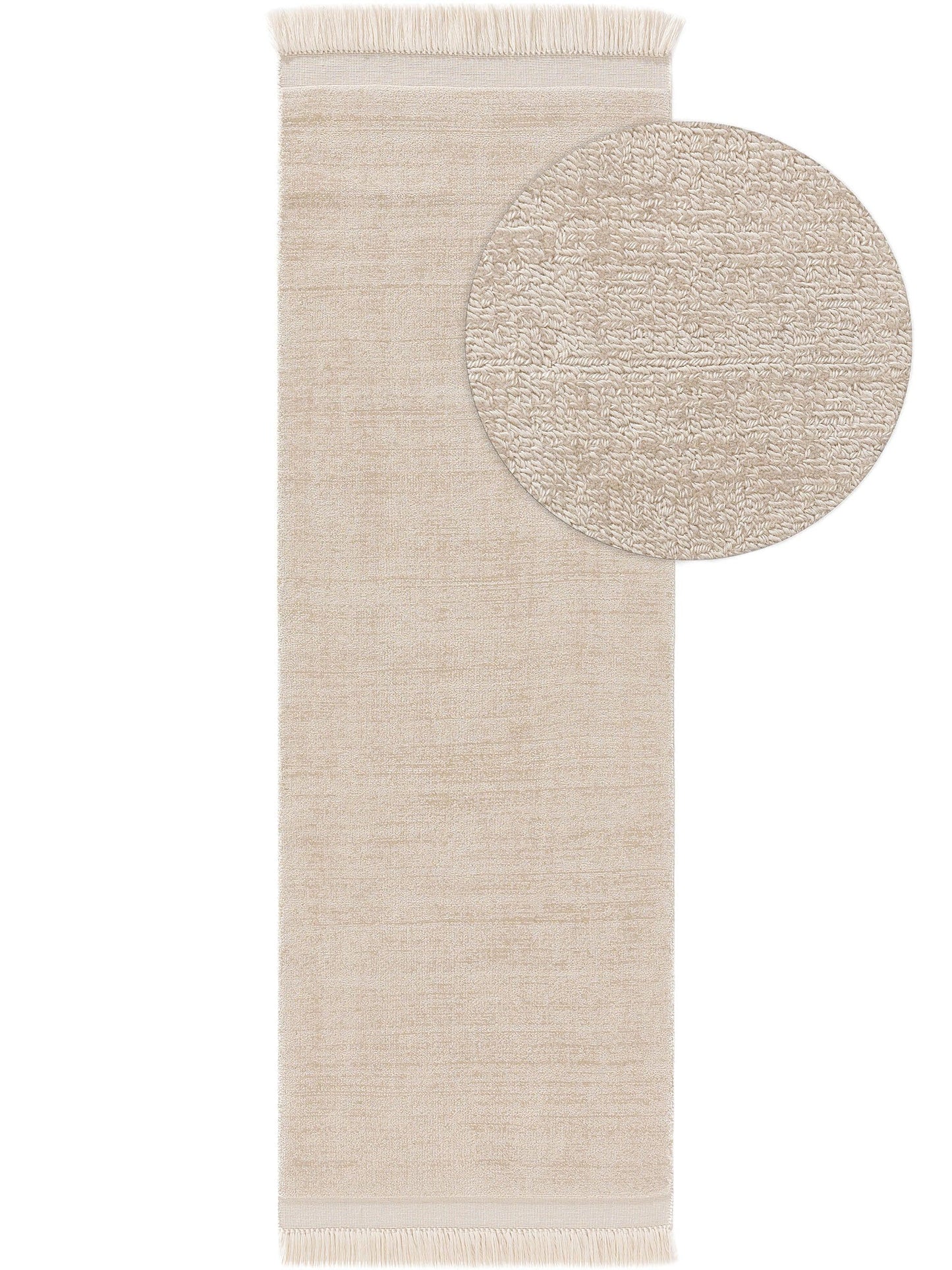 Covor din materiale reciclate Jade Cream 