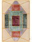 Covor Mandala Multicolour/Beige 