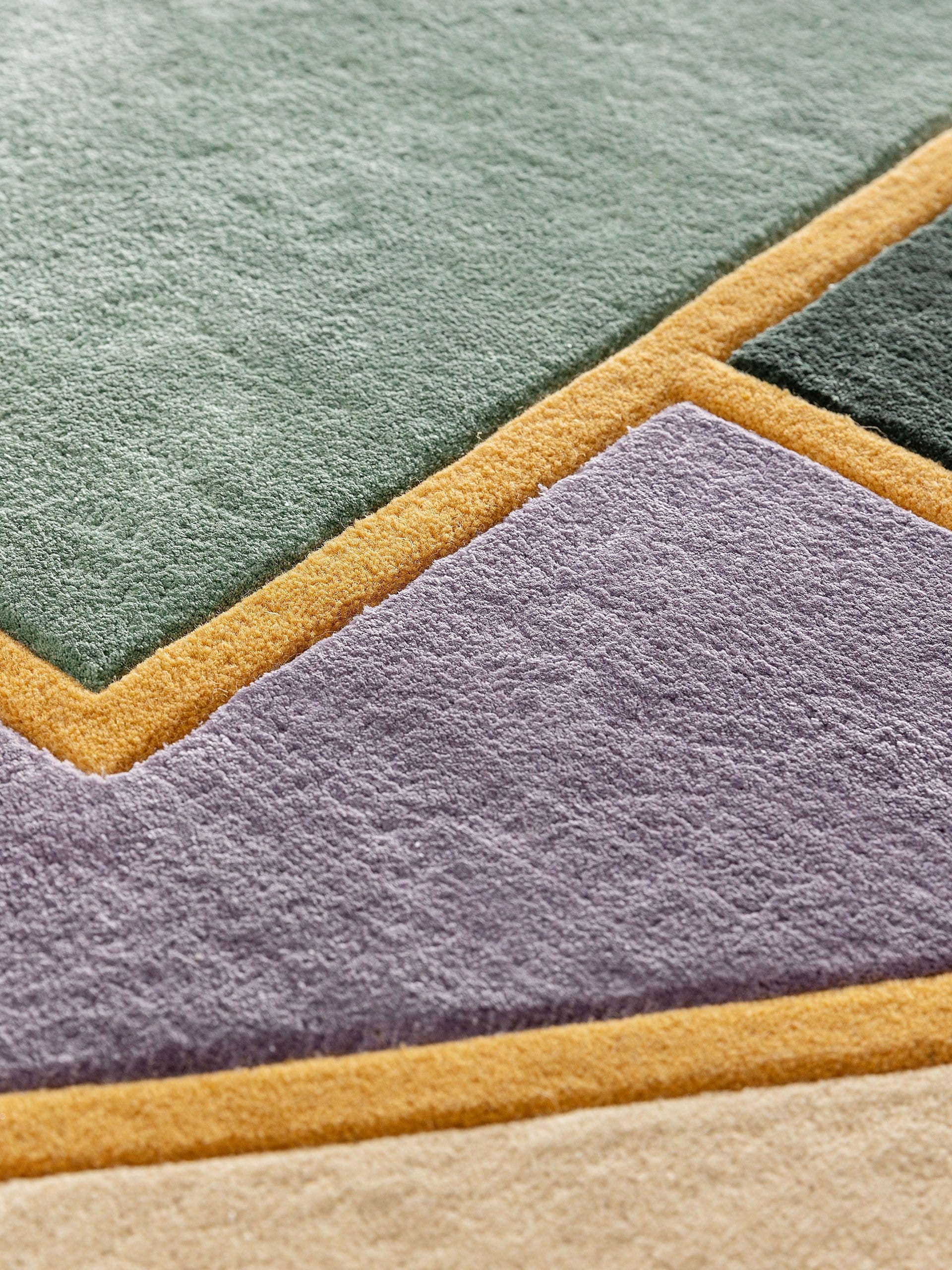 Covor Mandala Multicolour/Beige 