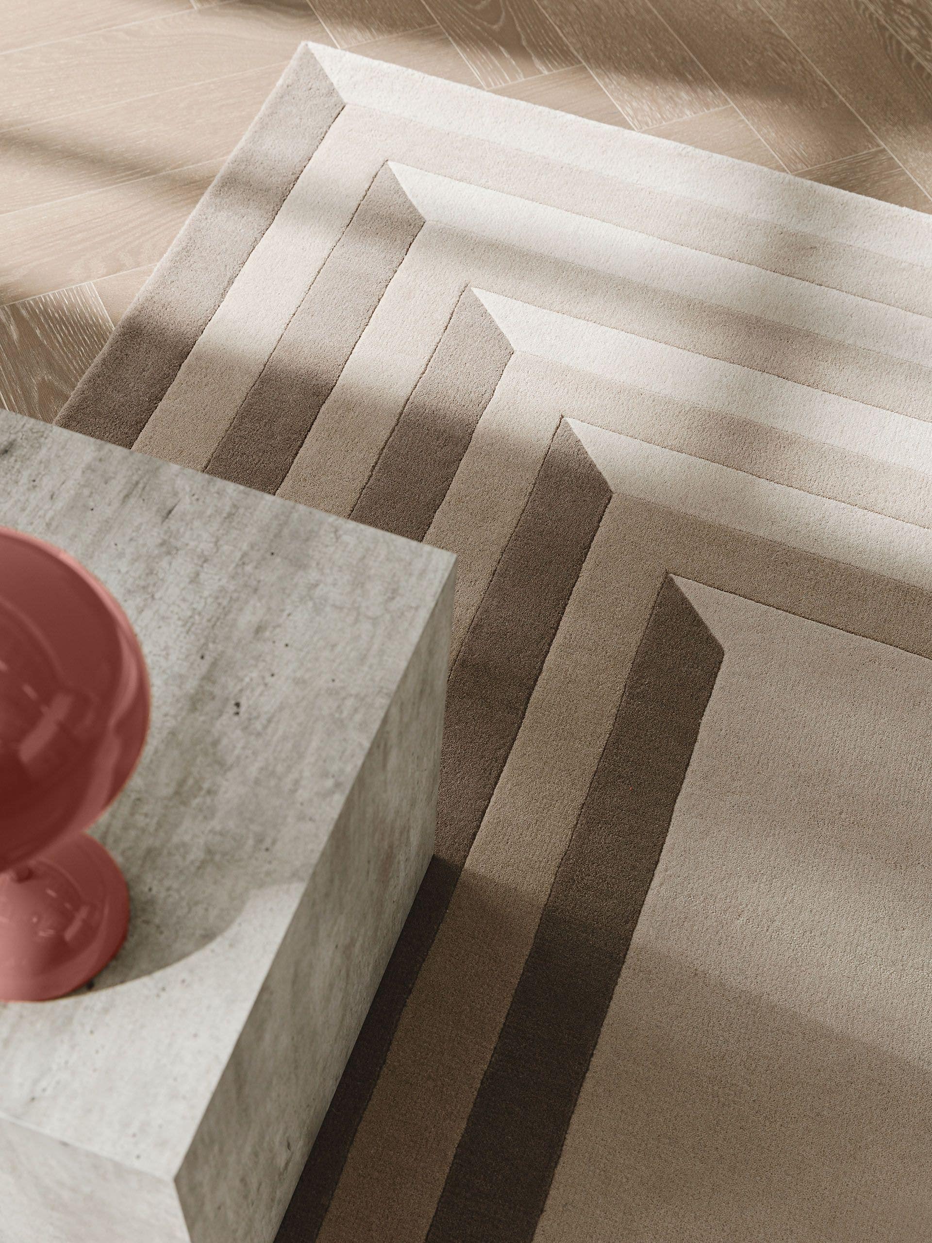 Covor de lână Tilo Cream/Beige 